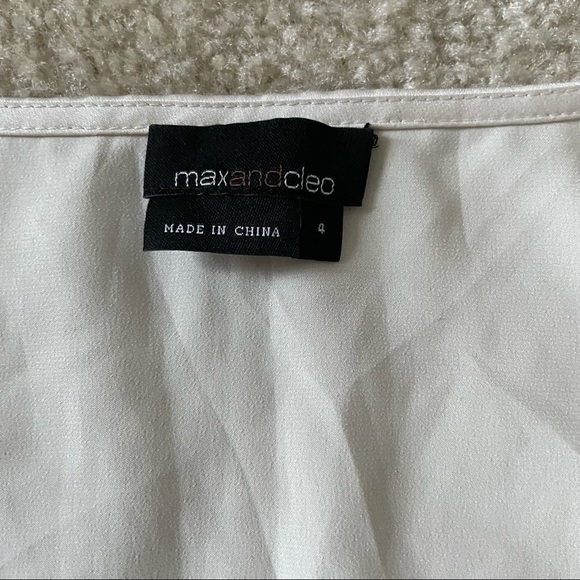 Max And Cleo Black & Cream Cocktail Dress! - Picture 5 of 6